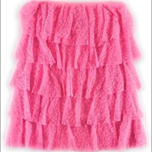 🌸Victoria’s Secret Pink Ruffle Beach Coverup🌸